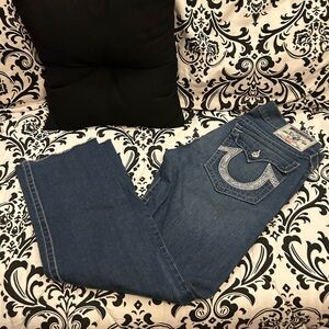 True Religion Men’s Classic Blue Boot Cut Jeans